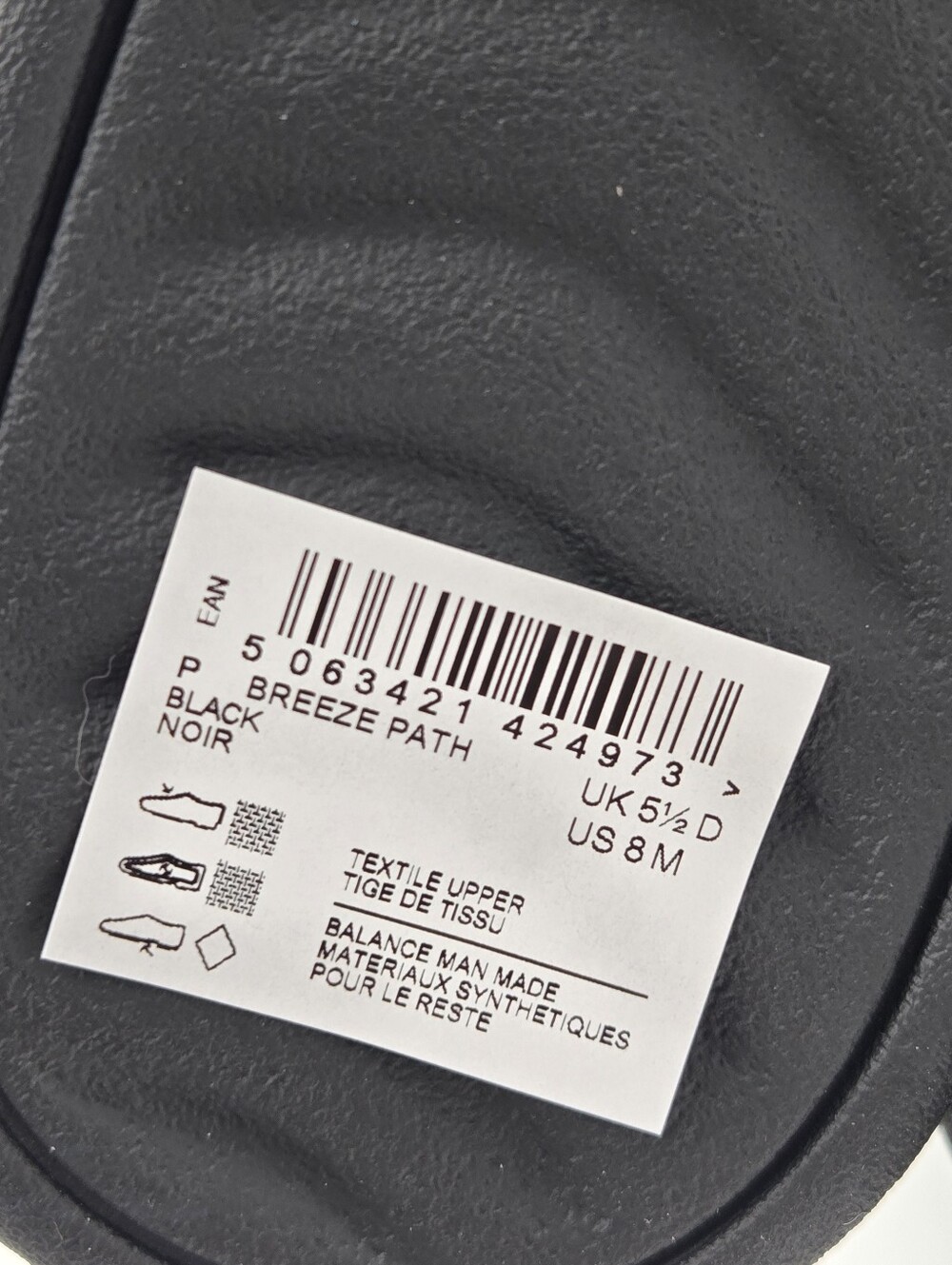 NEW Clarks Breeze Path Black Side Zip Ankle Booties Boots Shoes Womens Size 8 - Picture 13 of 14